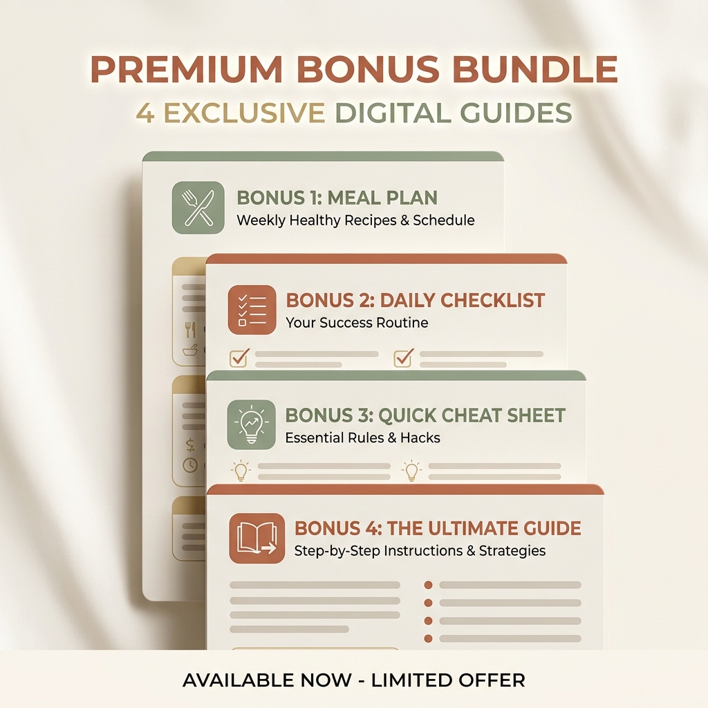 Paket Bonus Panduan GTM: Meal Plan, Checklist, dan Kartu Kalimat Ajaib